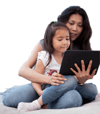 Parent and Child Practicing - ITBSPractice.com